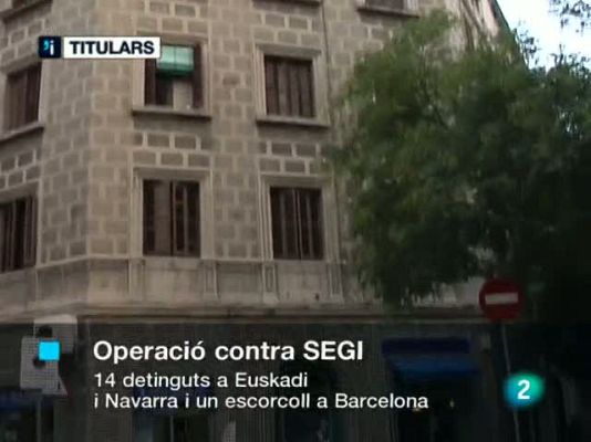 L'Informatiu - L'informatiu vespre - 22/10/10