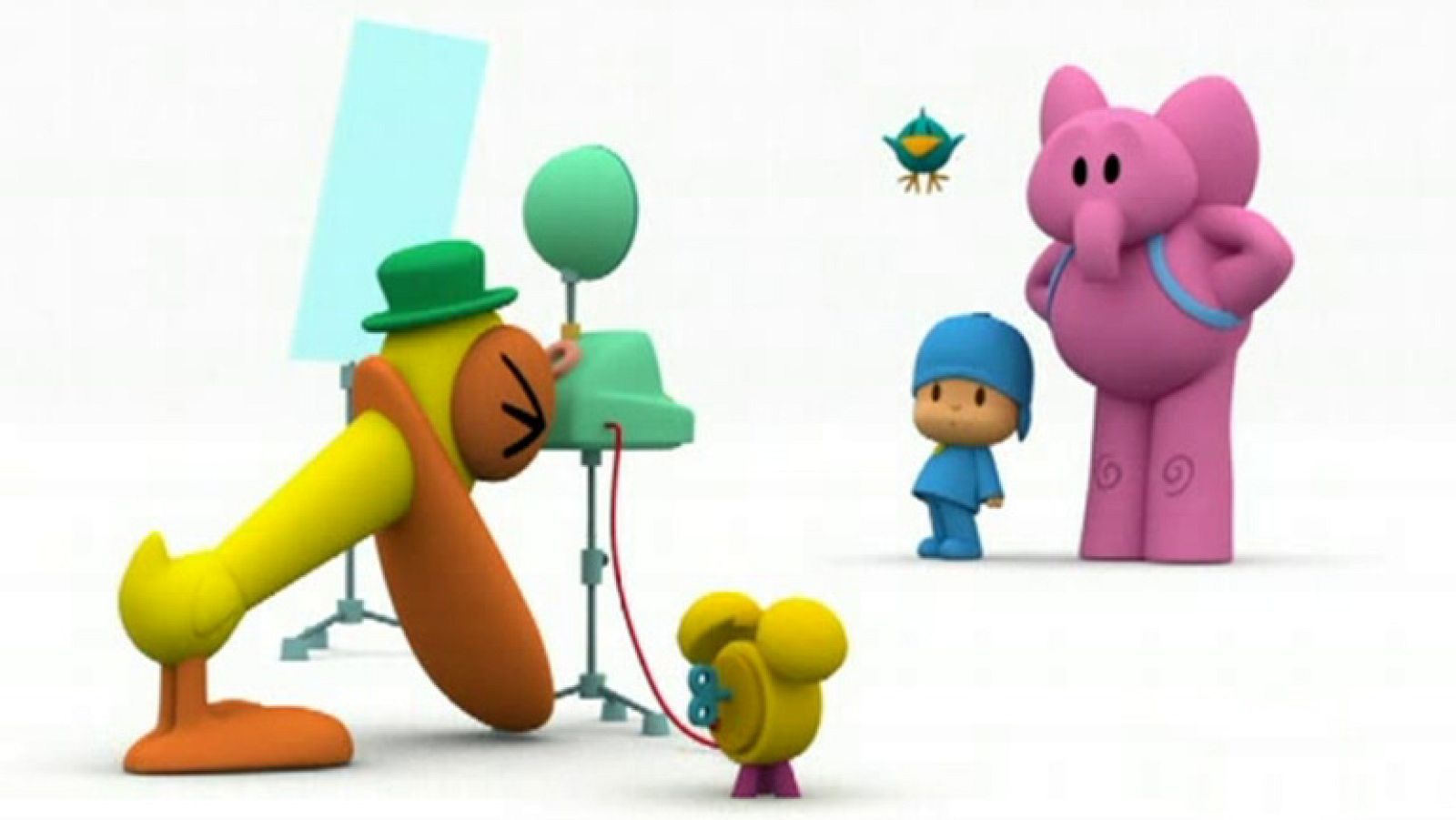 Pato fotógrafo - Pocoyo