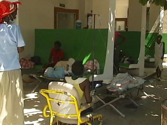  - Brote de cólera en Haití