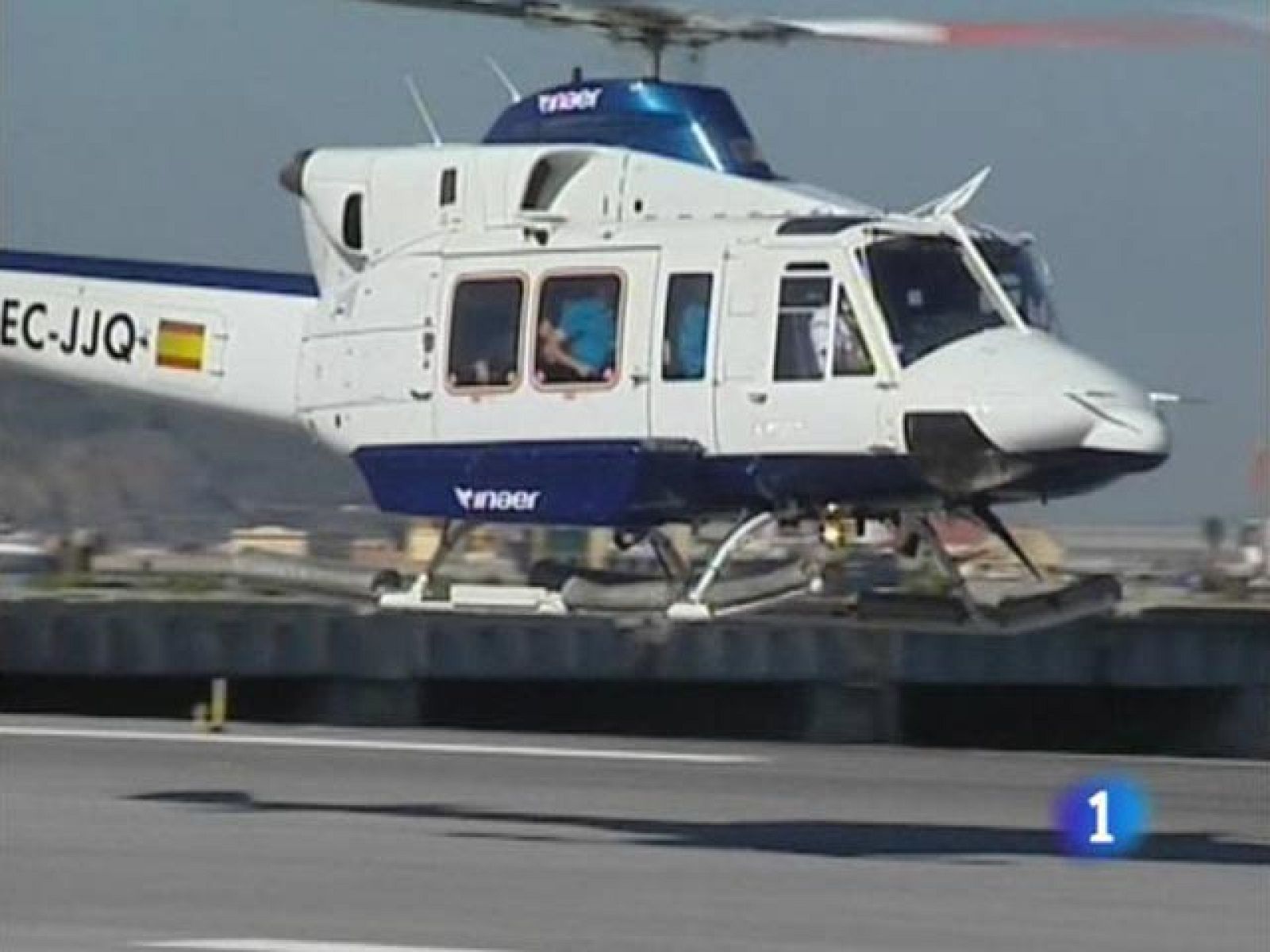 El Barça llega a Ceuta en helicóptero | Ver