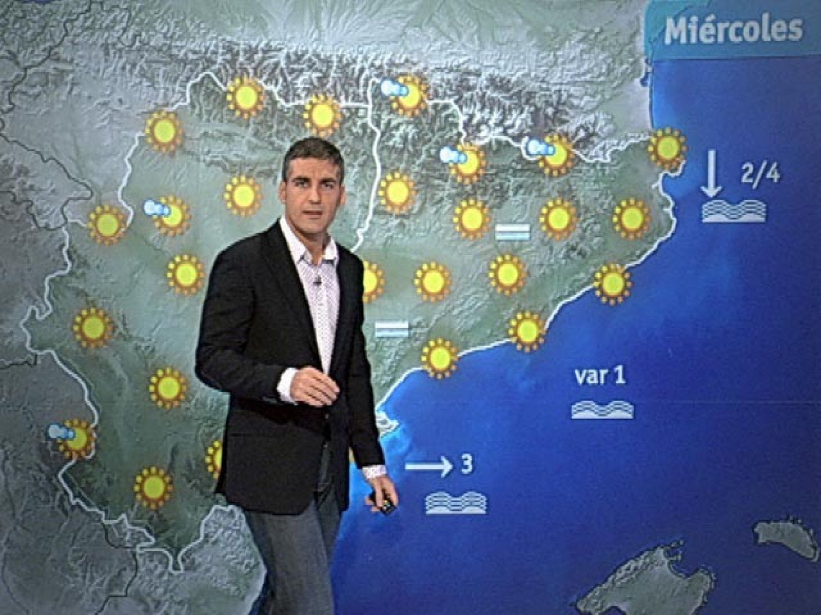 El Tiempo - Intervalos nubosos en el noroeste de la Península y despejado en el resto - 26/10/10 - El tiempo | Ver