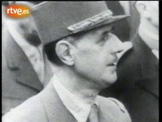 Personajes en el Archivo de RTVE - De Gaulle, trayectoria política