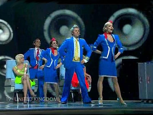 Eurovisión - Scooch - Flying the flag (for you)