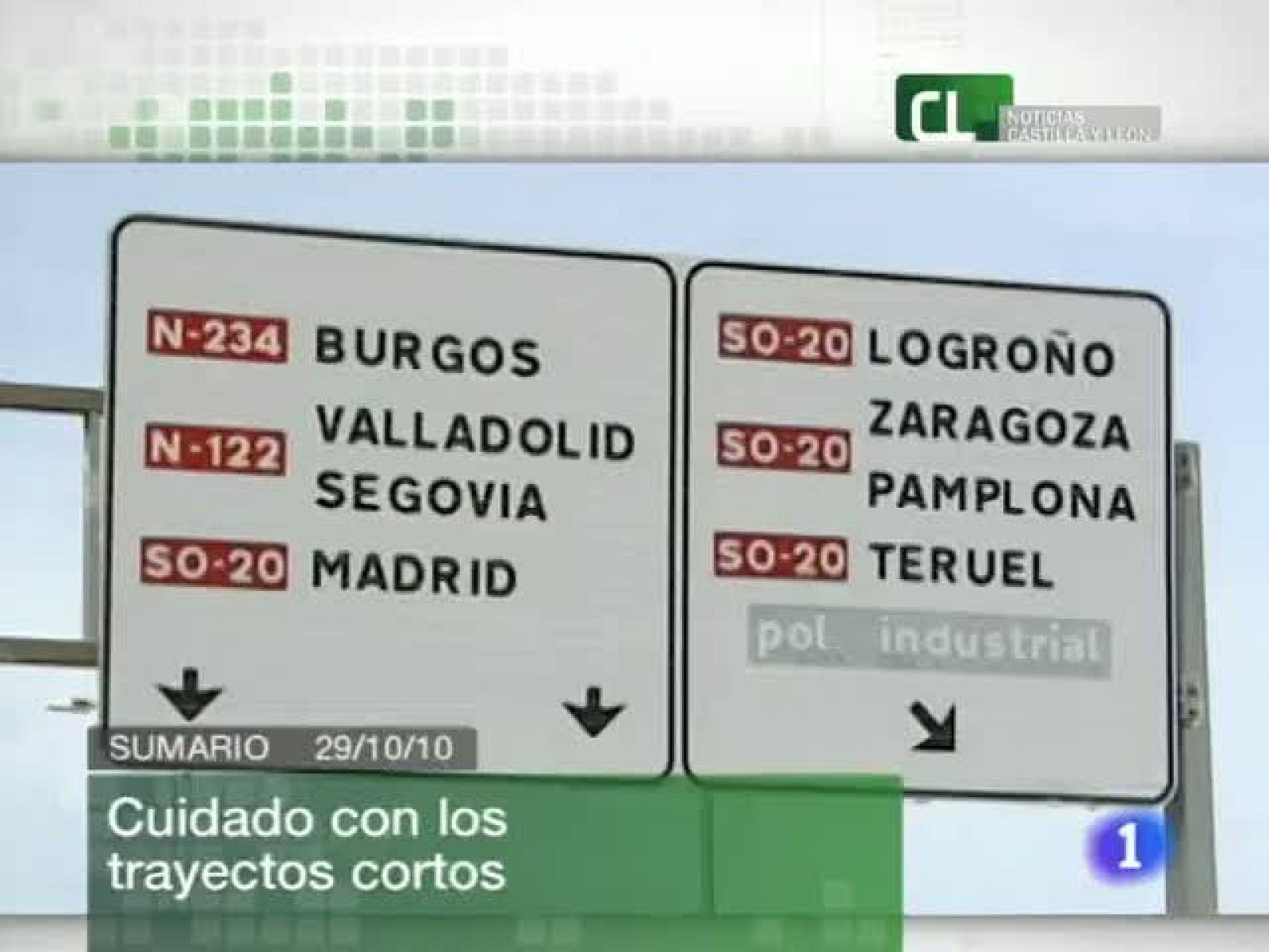 Noticias Castilla y León. Informativo Territorial de Castilla y León. (29/10/10)