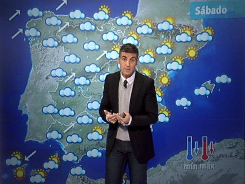El Tiempo - Lluvias fuertes en Galicia y nuboso con lluvias débiles en el resto de la Península - 29/10/10 - El tiempo | Ver
