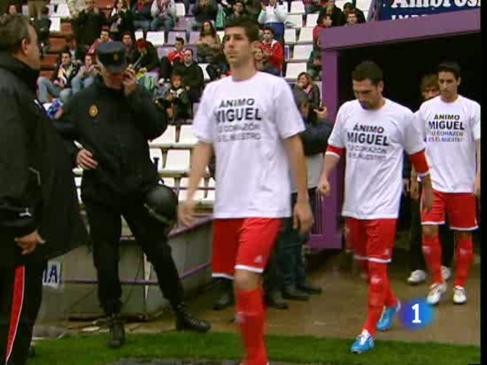 Zorrilla homenajea a Miguel García | Ver