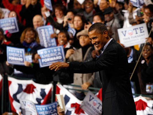  - Obama en mítinis legislativos