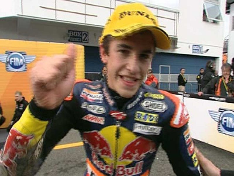 "Esta victoria es muy importante, pero esto todavía no está ganado", ha asegurado Marc Márquez después de ganar a lo campeón en Estoril.