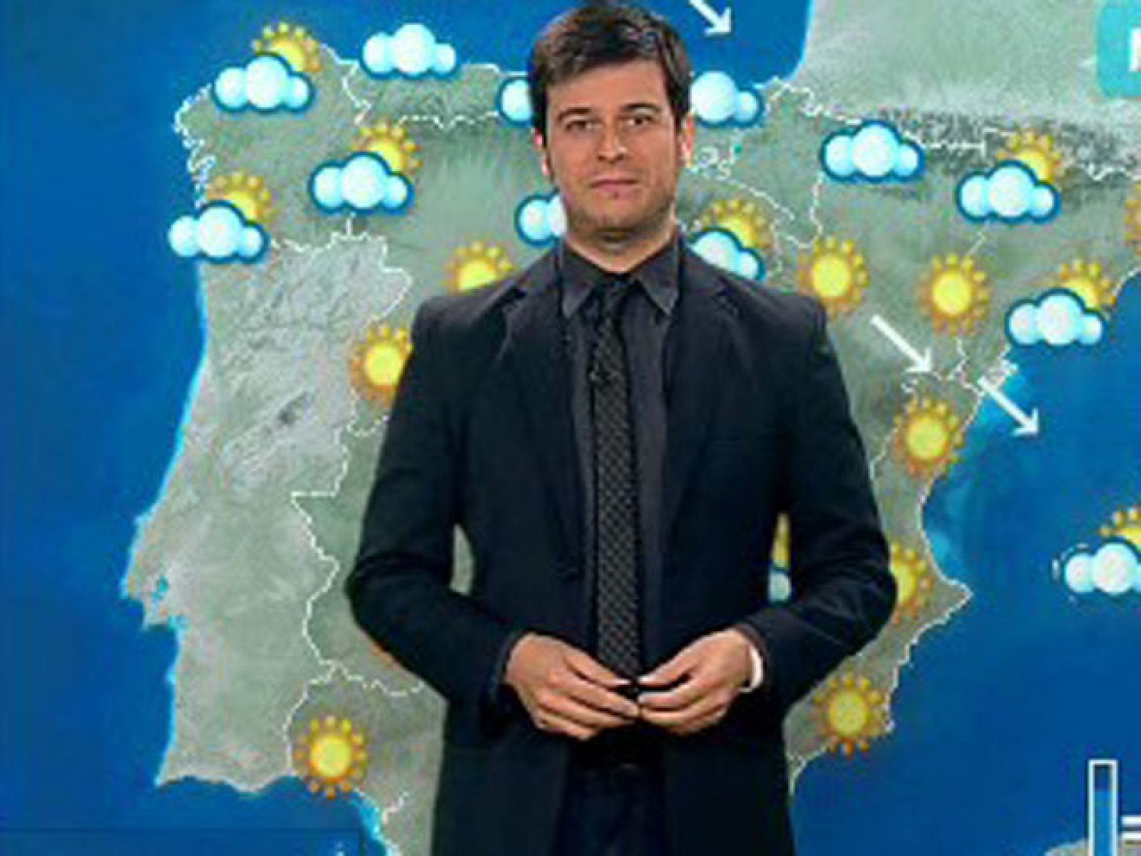 Lluvias persistentes en el Cantábrico y vientos fuertes en Galicia