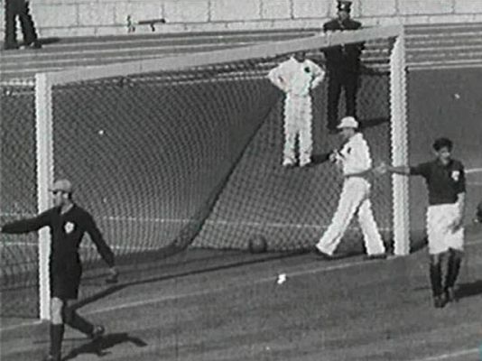 Deportes en el Archivo de RTVE - Aquellos porteros con gorra