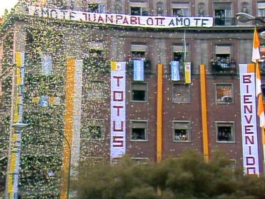  - Recorrido por las visitas papales