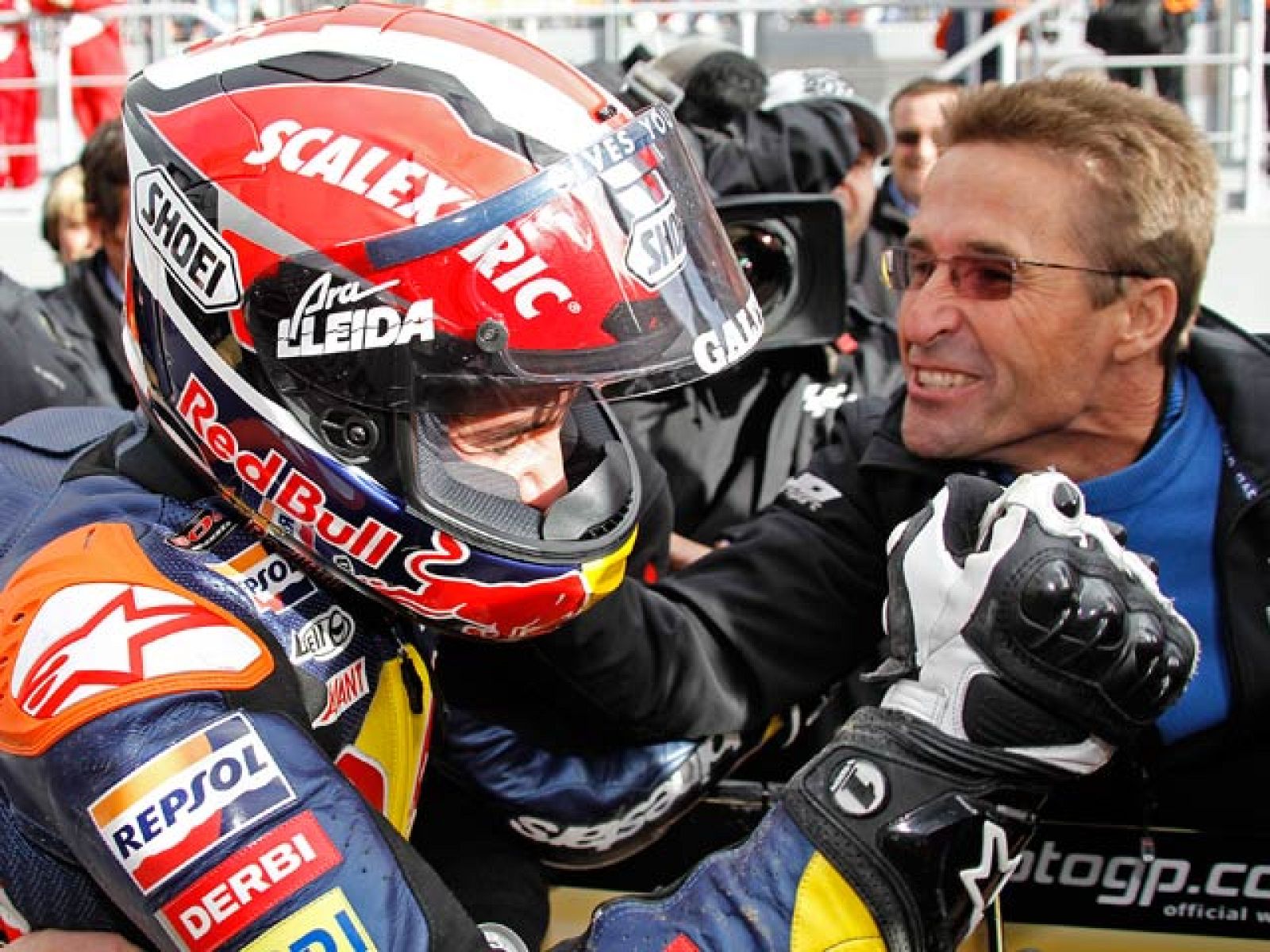 Marc Márquez hizo la carrera de su vida en Estoril.