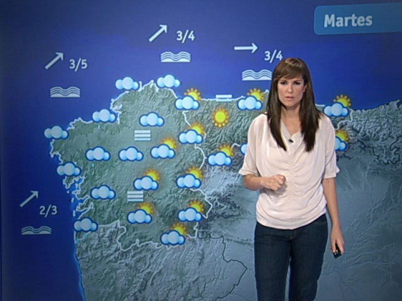 El Tiempo - Muy nuboso en el tercio norte de la Península y en Baleares y despejado en el resto - 01/11/10 - El tiempo | Ver