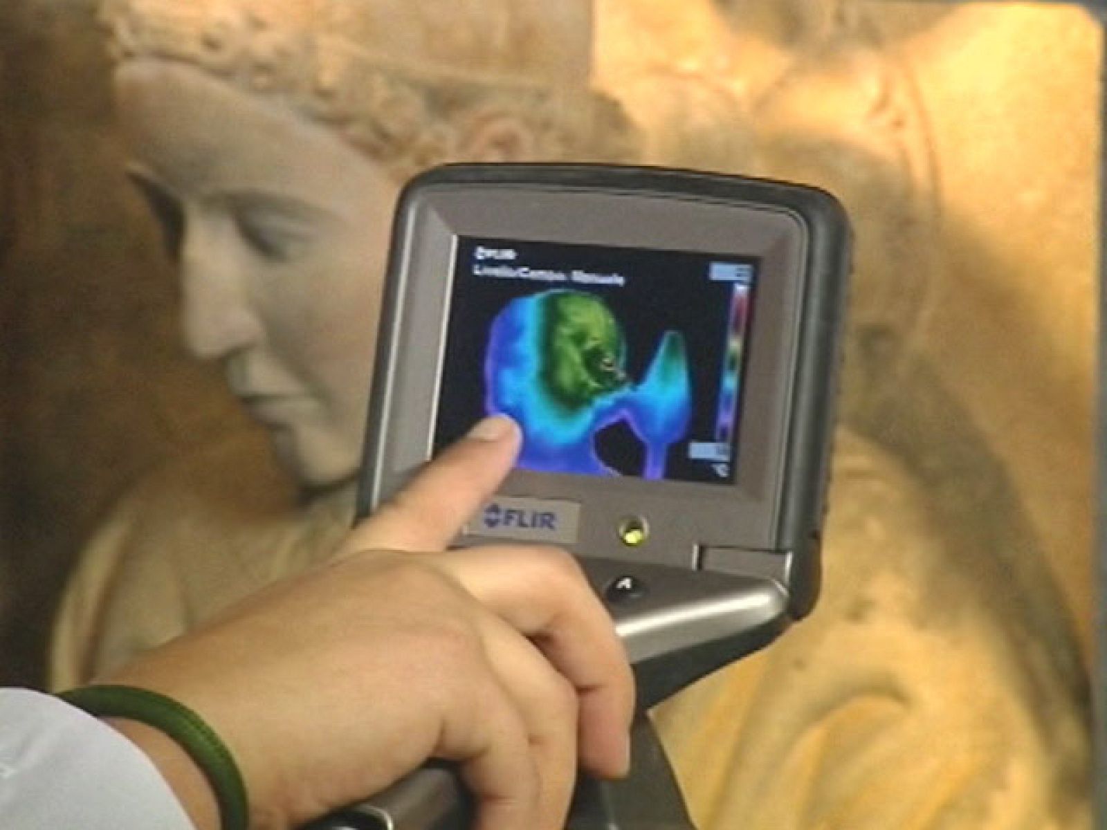 El Pórtico de la Gloria está desde hace cuatro años inmerso en un largo proceso de restauración