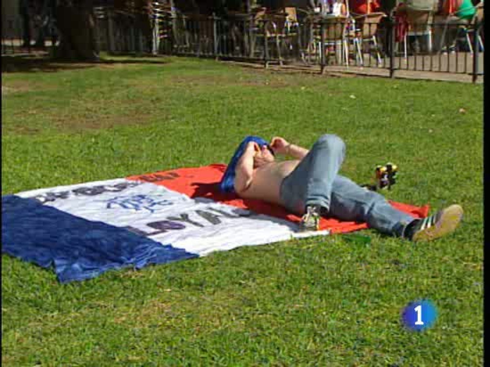 Los escoceses se relajan en Valencia - Champions League | Ver