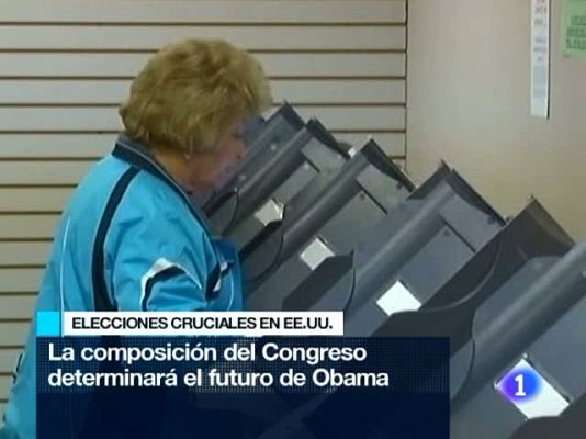 Telediario 1 - Telediario 1 - 02/11/10