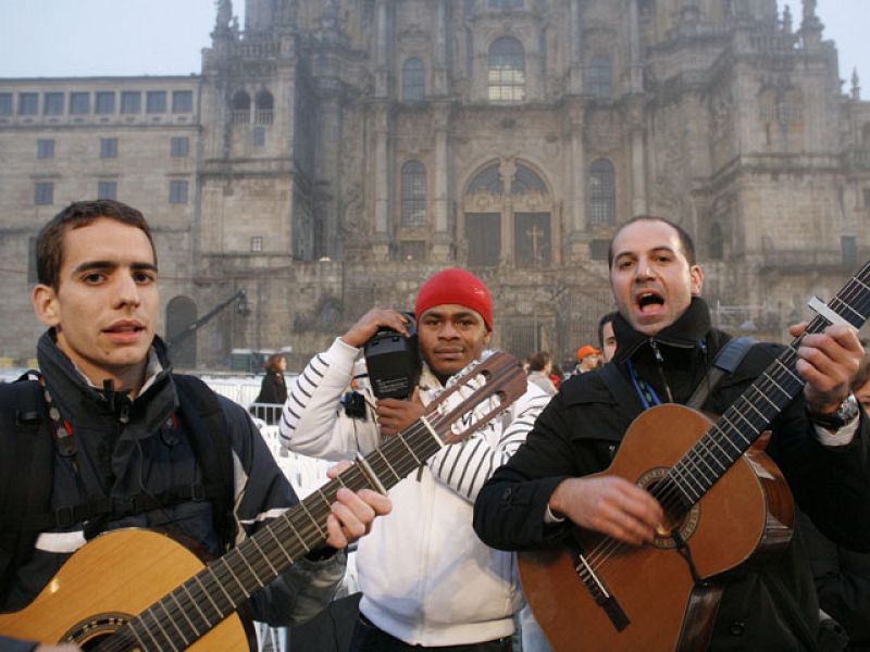 Santiago de Compostela se prepara para la visita del Papa | Ver