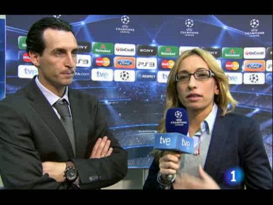 Champions League - Emery: 'Estamos más tranquilos'