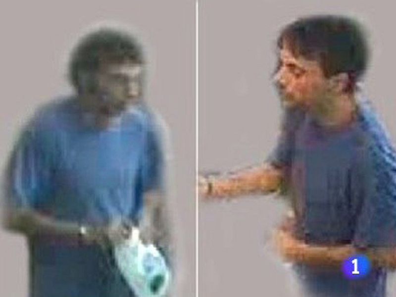 La Ertzaintza pide la colaboración ciudadana para identificar a un hombre que quemó un cajero en Rentería