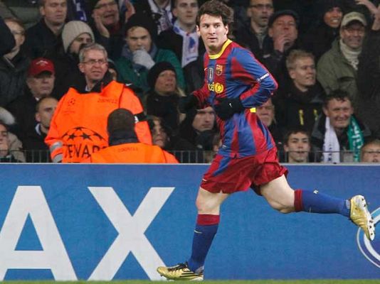 Champions League - Gol de Messi y empate