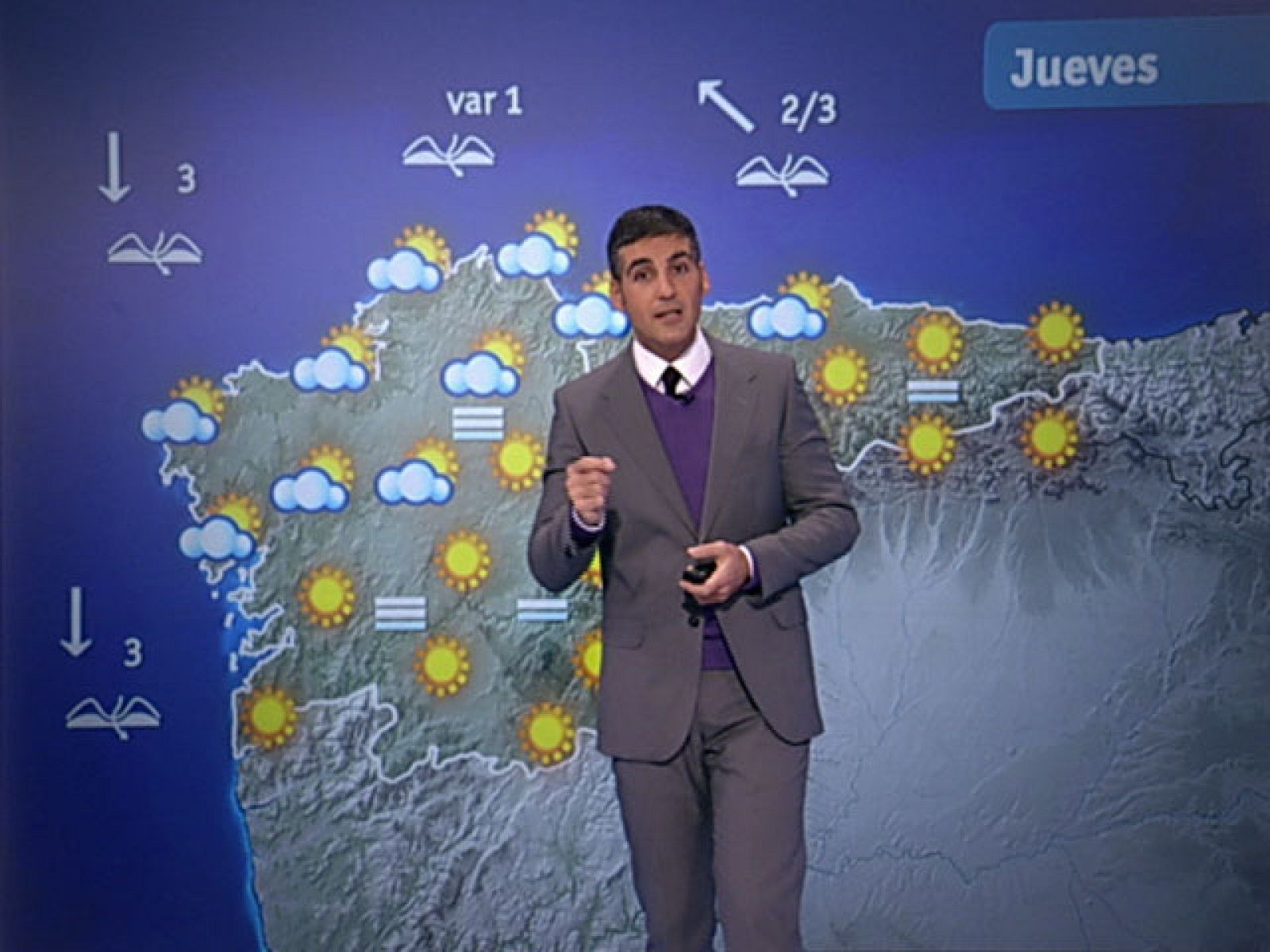 El Tiempo - Cielos nubosos en el norte de la Península y despejado en el resto de España - 03/11/10 - El tiempo | Ver