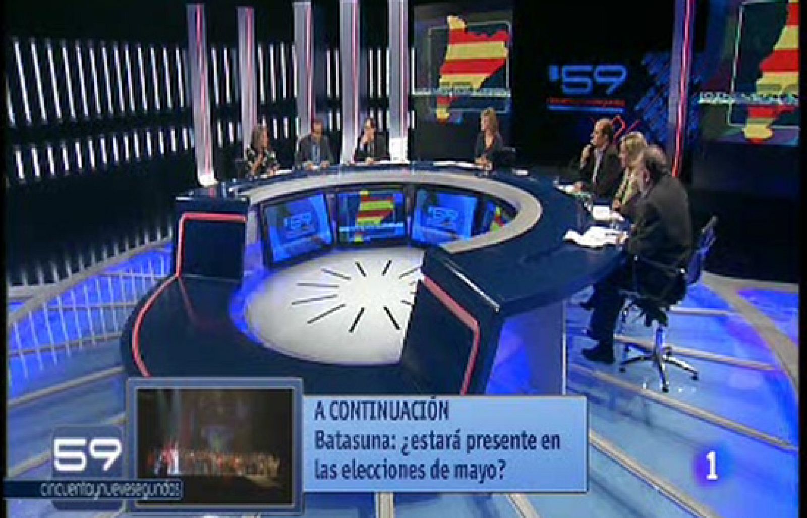 Los contertulios de "59 segundos" hacen sus predicciones sobre las elecciones catalanas