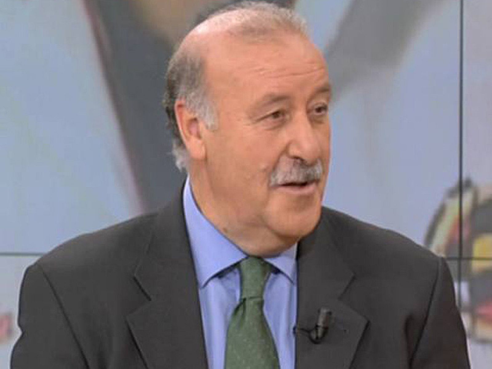 El seleccionador nacional, Vicente del Bosque, ha participado como initado en "La mañana", de La 1. El técnico salmantino ya está pensando en el amistoso que enfrentará el próximo día 17 de noviembre a España y a Portugal.