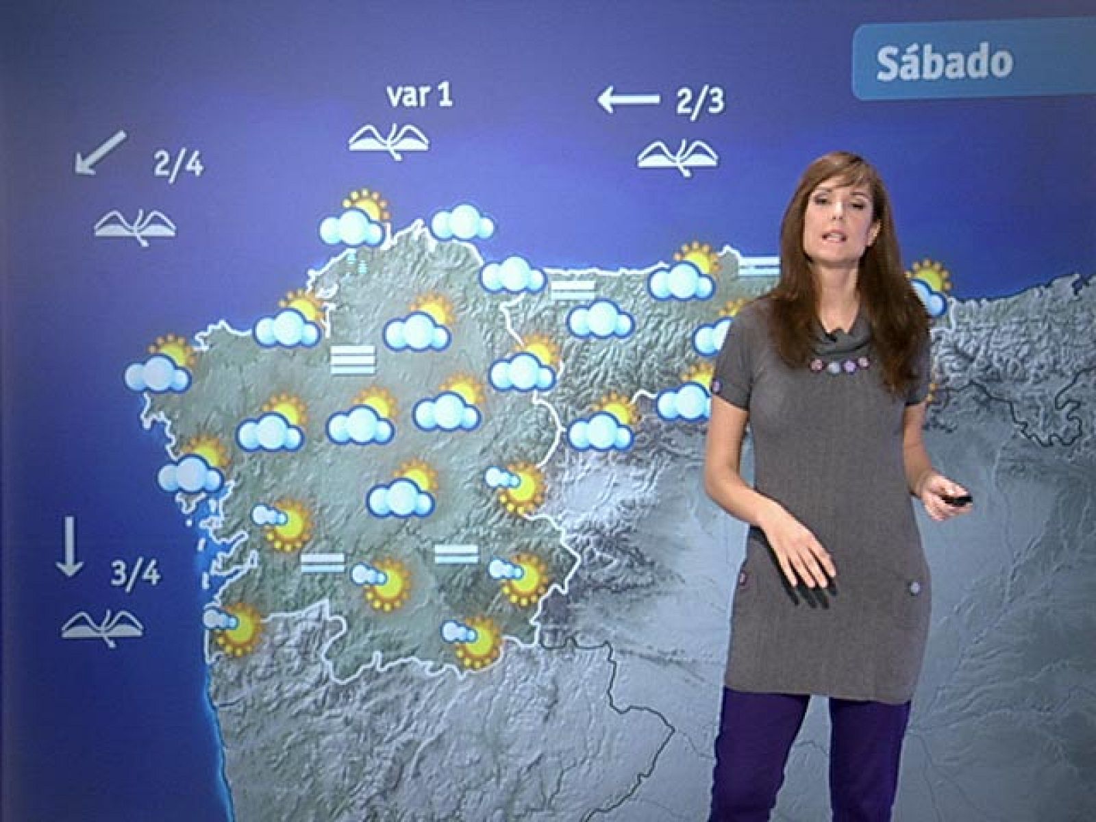 El Tiempo - Precipitaciones débiles en el extremo norte de la Península - 05/11/10 - El tiempo | Ver