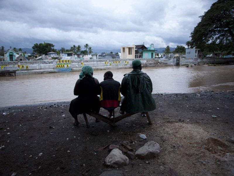 El huracán Tomás llega a Haití