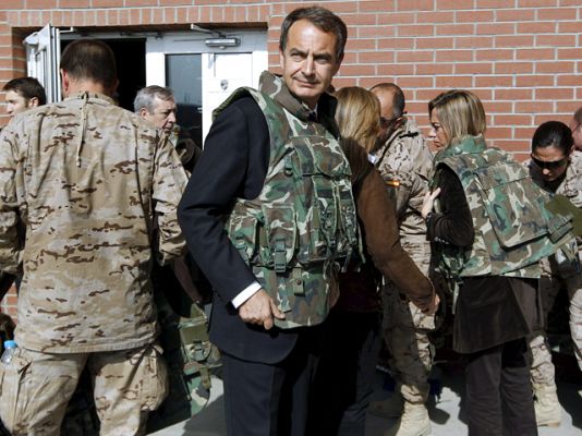  - Zapatero en Afganistán: "No estamos aquí para quedarnos"