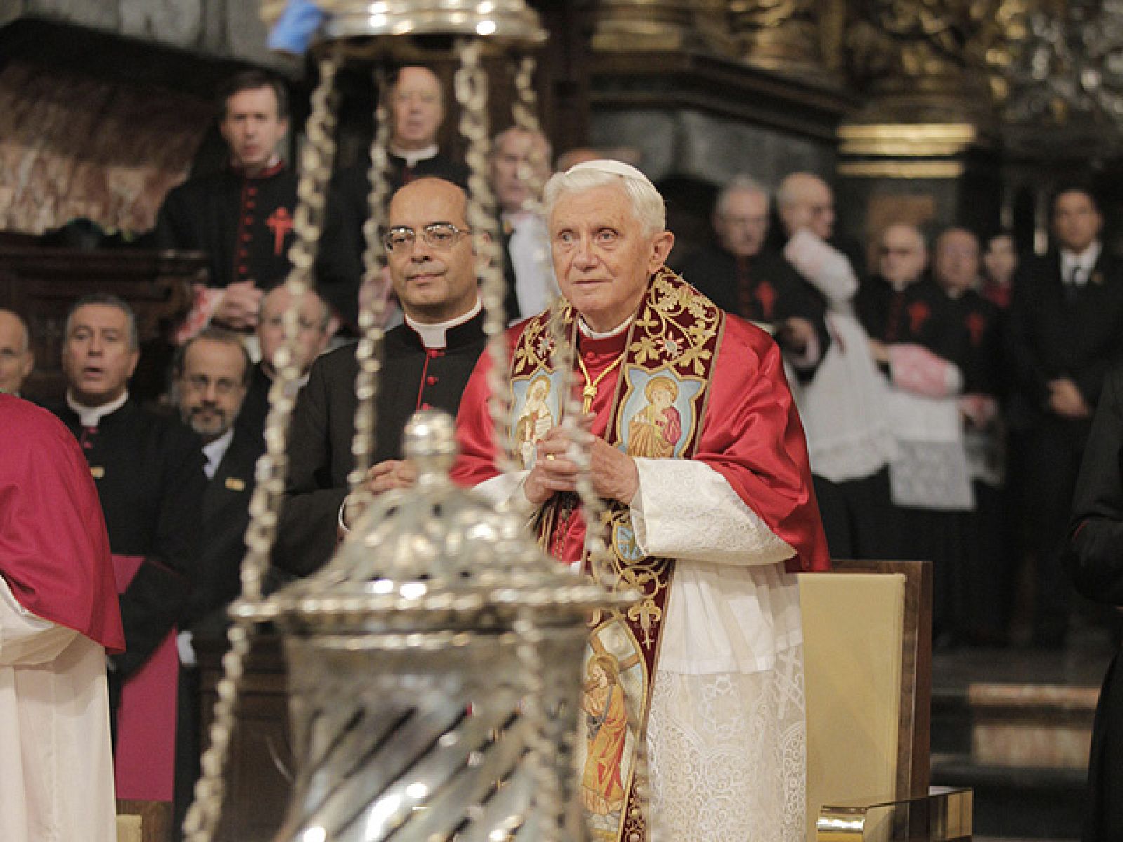 El Papa Benedicto XVI en Santiago de Compostela