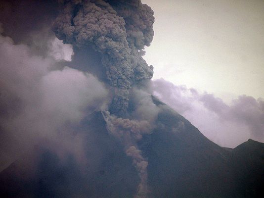  - Más actividad del volcán Merapi