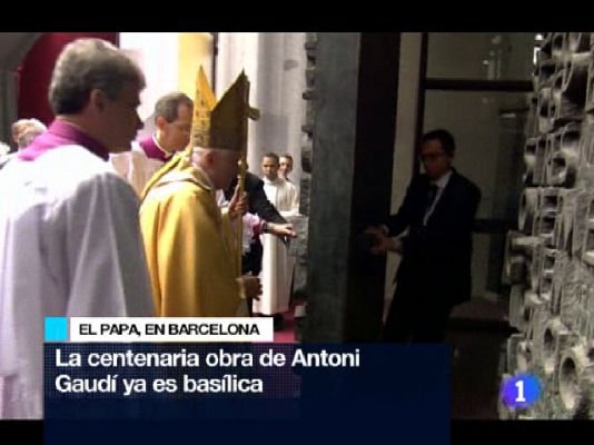 Telediario 1 - Telediario fin de semana - 07/11/10