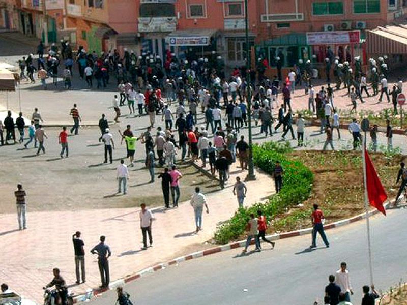 Desmantelado el campamento saharaui cerca de El Aiún