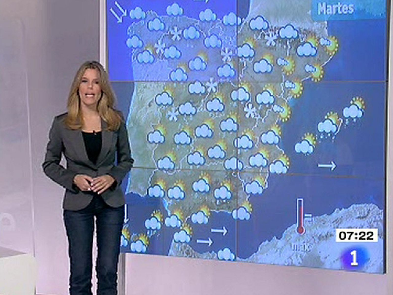El Tiempo - Frío, viento, lluvia y nieve en una jornada muy inestable - 09/11/10 - El tiempo | Ver