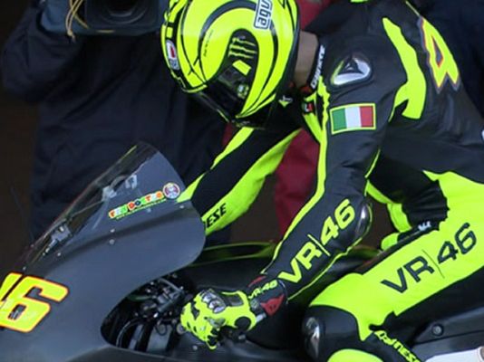  - Rossi se estrena sobre la Ducati