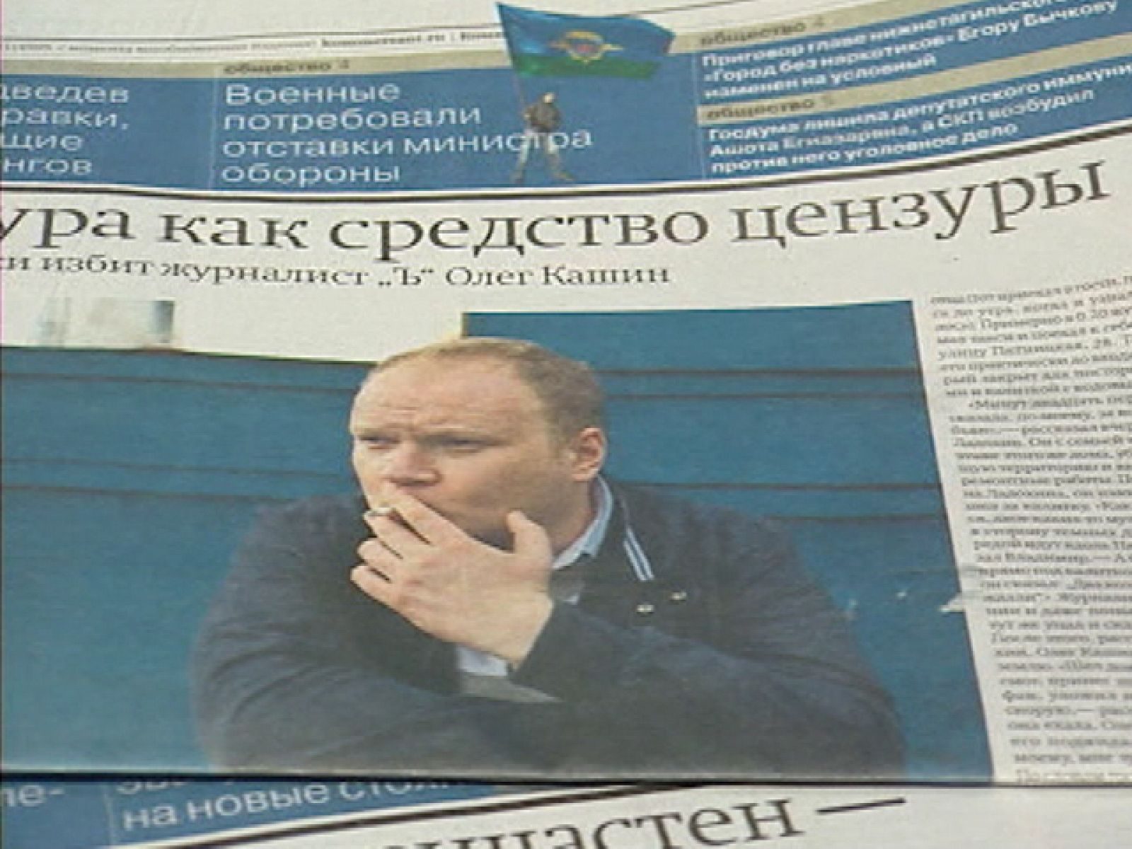 Varios periodistas agredidos brutalmente en Rusia