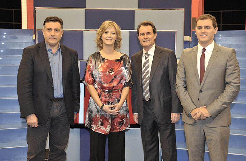 Artur Mas, Joan Puigcercós y Albert Rivera en 'Tengo una pregunta para usted' | Ver