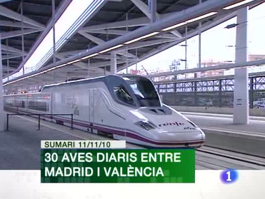 L'informatiu - Comunitat Valenciana - L'Informatiu - 11/11/10