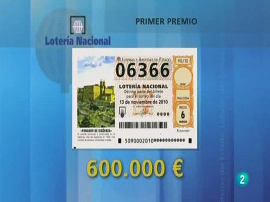 Loterías - Lotería nacional - 13/11/10