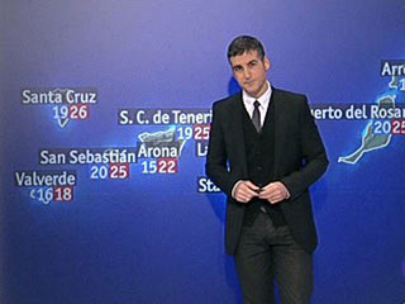 Nevadas en Navarra y Aragón y precipitaciones en el Norte