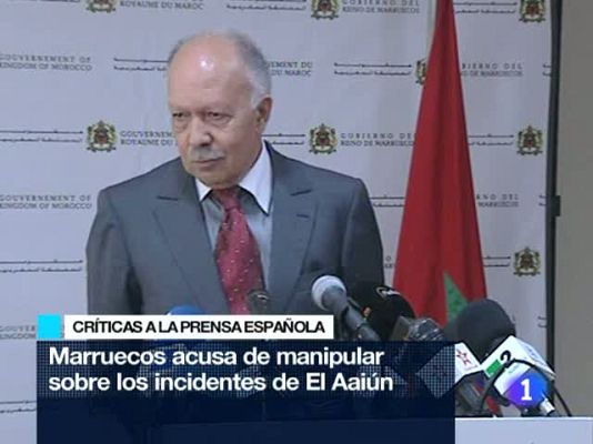 Telediario 1 - Telediario 2 - 14/11/10