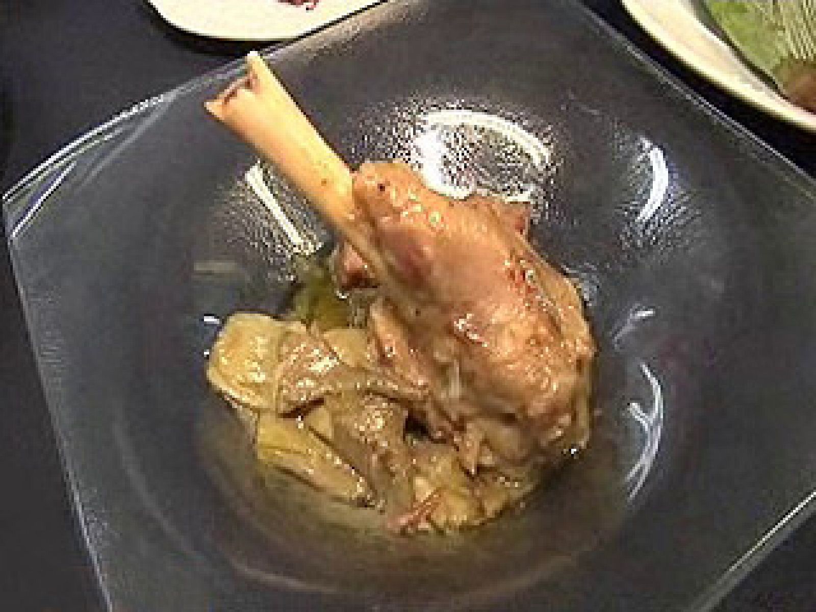 España Directo - Jarretes con alcachofas