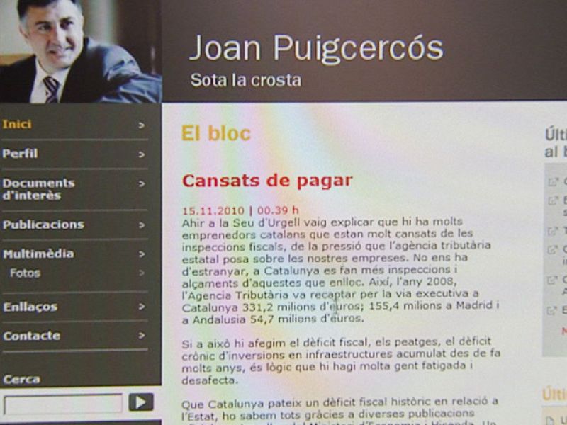 Lejos de rectificar, Puigcercós se reafirma en sus declaraciones