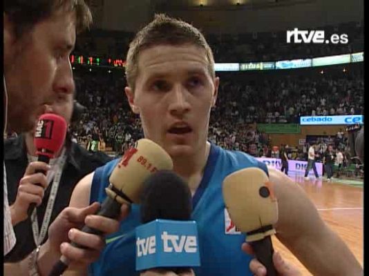 Baloncesto en RTVE - Declaraciones de Jaka Lakovic