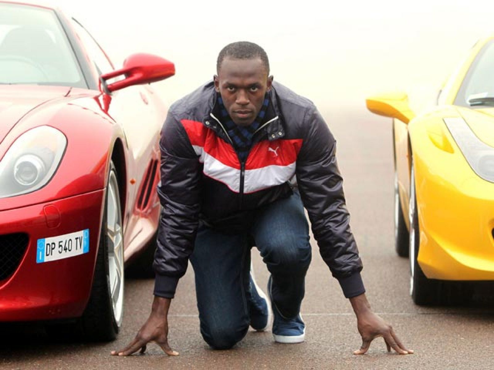 Bolt se pone al volante de Ferrari | Ver
