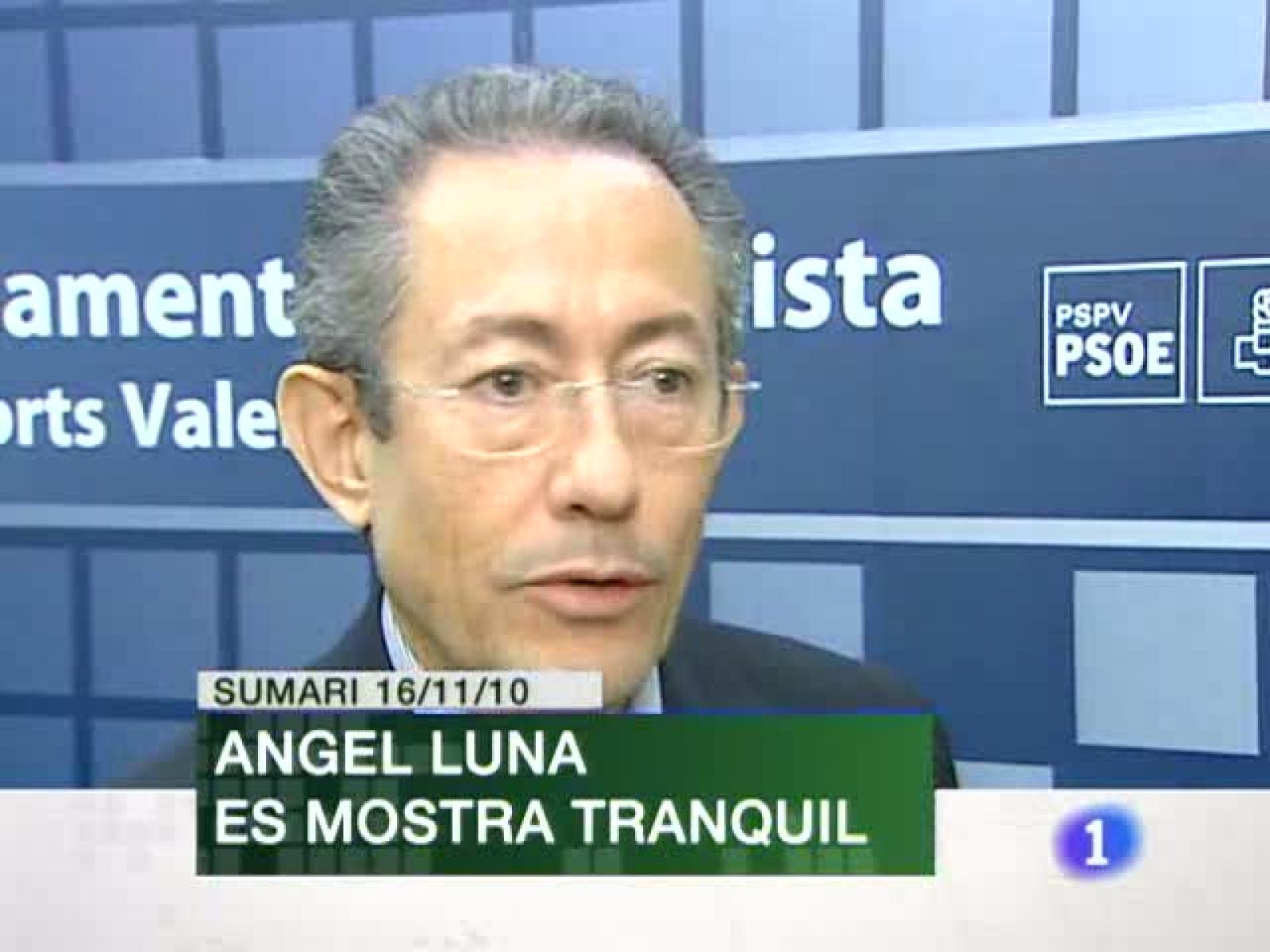 L'Informatiu Comunitat Valenciana - 16/11/10 - L'informatiu - Comunitat Valenciana | Ver