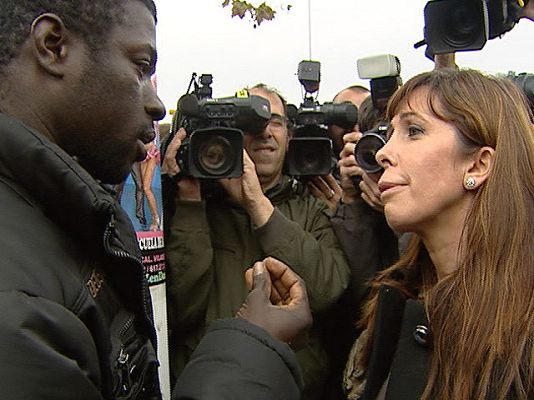  - Reproches de un senegalés a Camacho