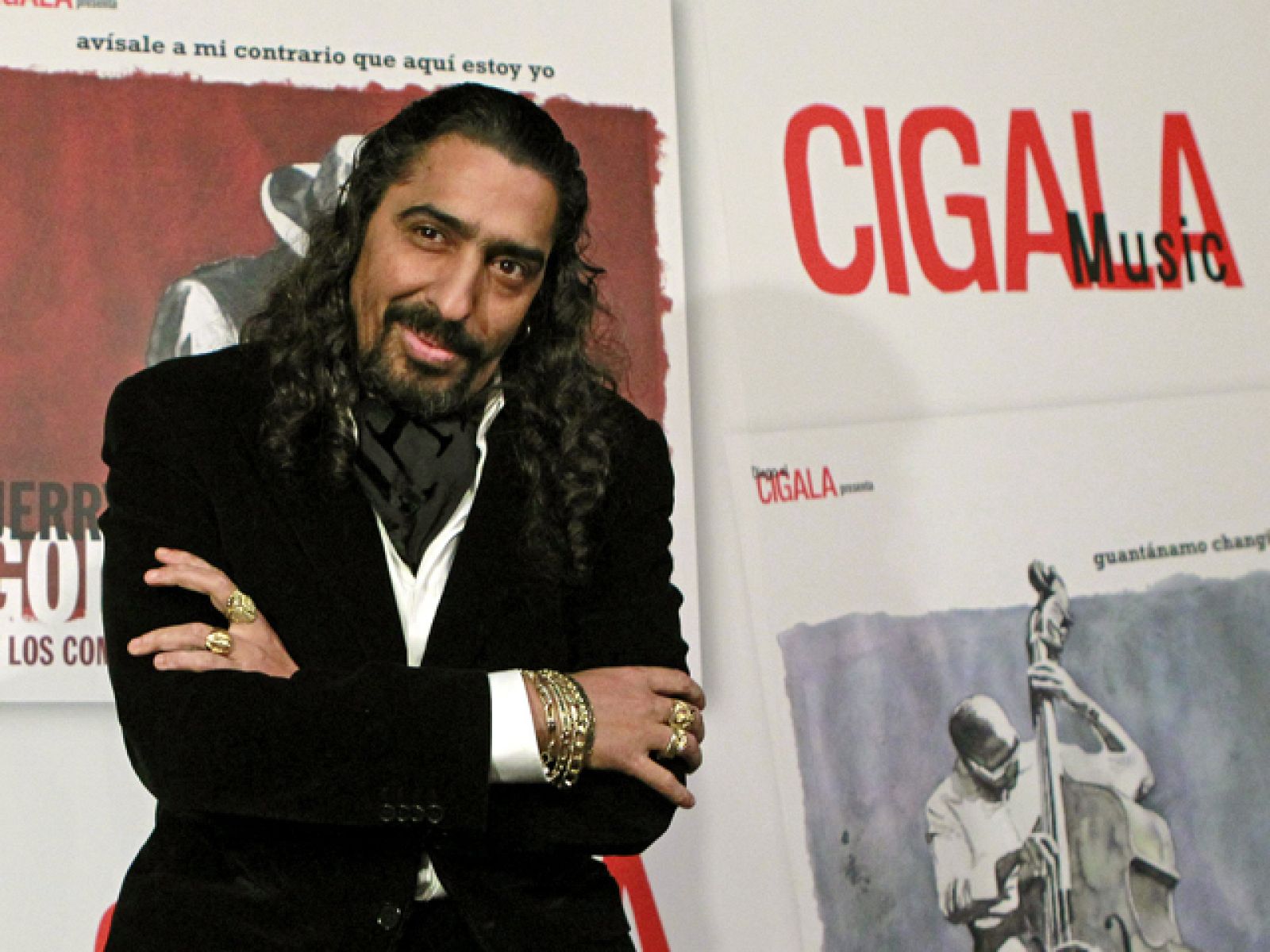 El Cigala ha presentado esta mañana en Madrid su recién estrenado sello discográfico