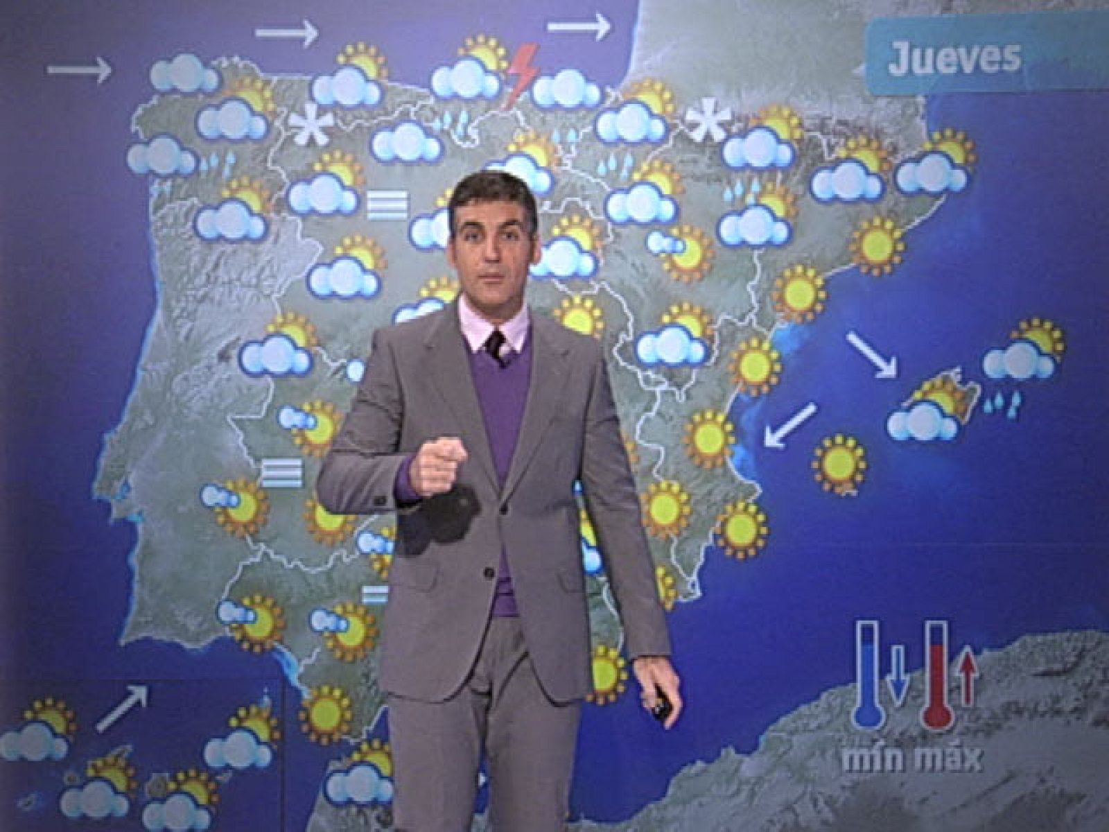 El Tiempo - Cielos despejados en el centro y sur de la Península y chubascos en el norte - 17/11/10 - El tiempo | Ver